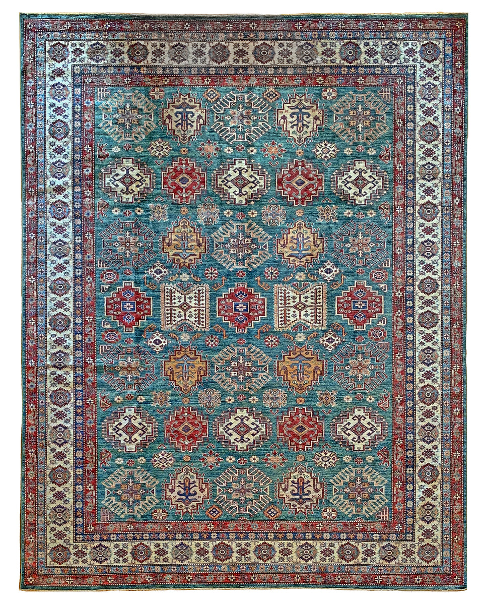 Kunduz Teal Green Gregorian Rugs Newton Lower Falls