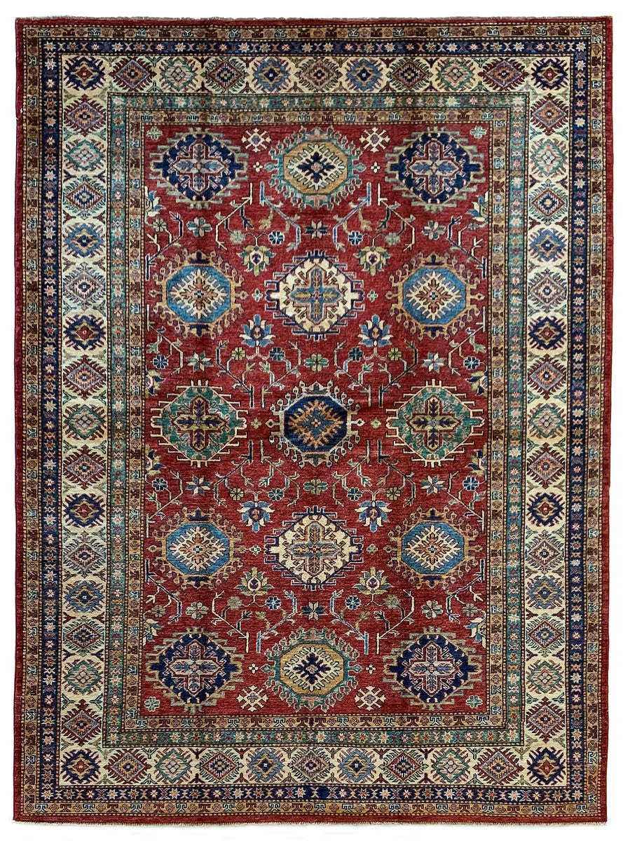 Kunduz, with Medallion Field Gregorian Oriental Rugs Cambridge MA