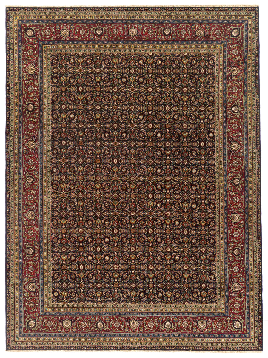 Badir, Classic Herati Pattern | Gregorian Rugs | Newton Lower Falls MA