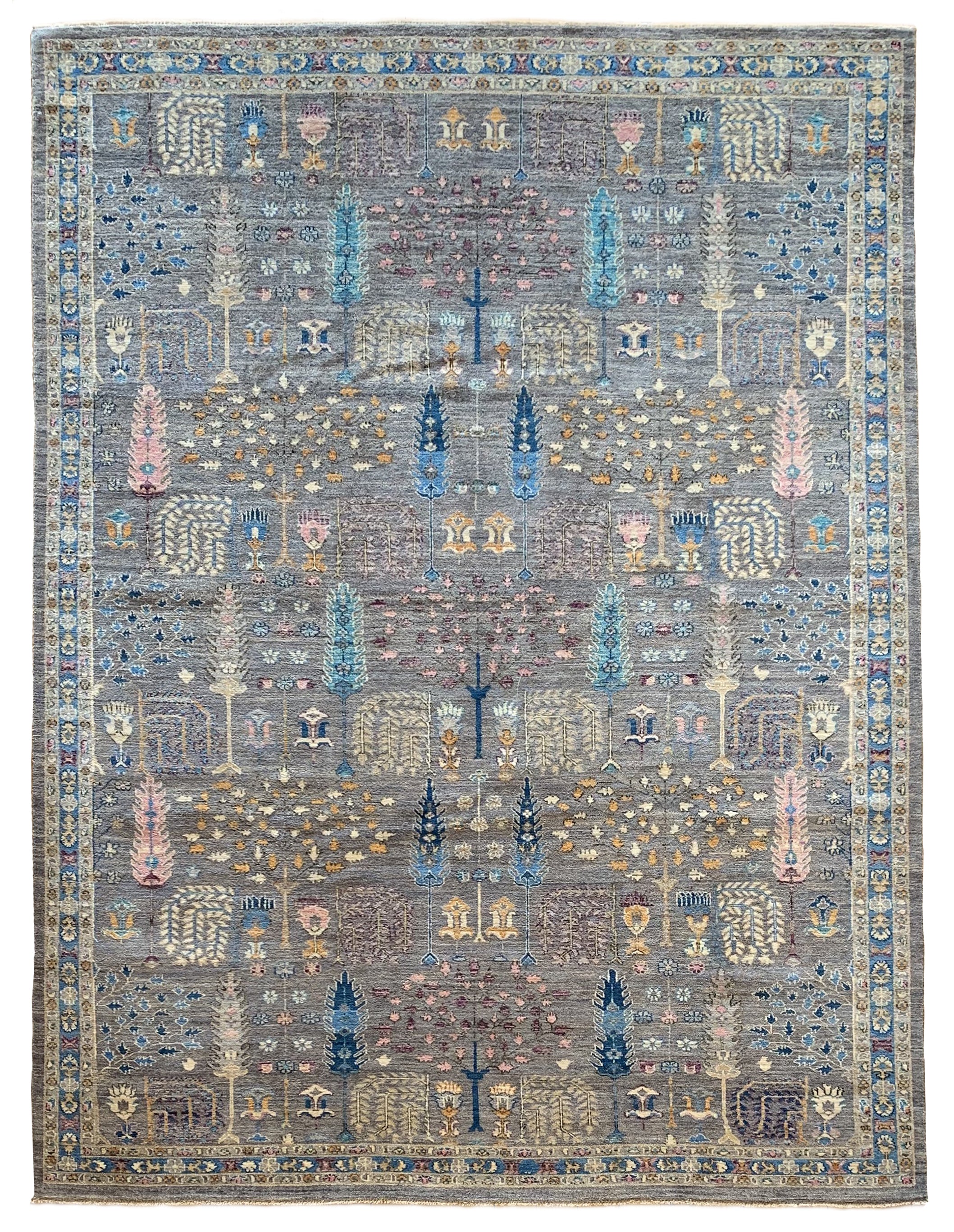 Taleqan Mauve Aqua | Gregorian Rugs | Cambridge Massachusetts