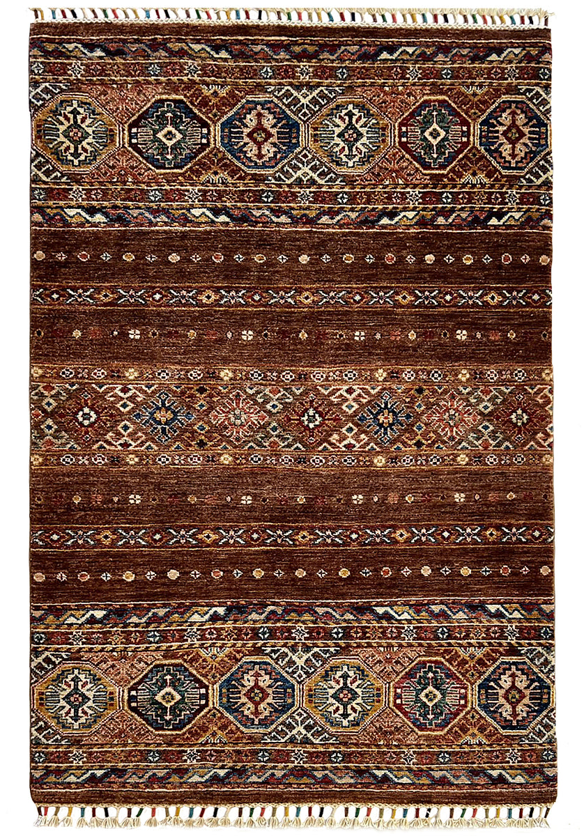Khurgeen, Broad Bands of Brown with Accents | Gregorians | Newton MA ...